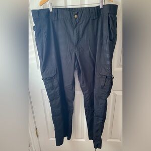 5.11 TACTICAL Black Ripstop DWR Taclite EMS Cargo Pants SZ 44/32